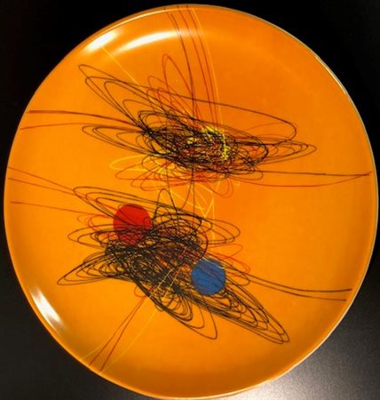 CRIPPA ROBERTO Monza (Milano) 1921 Piatto spirali Ceramica 39,00x0,00...