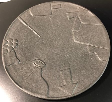 TADINI EMILIO Milano (Milano) 1927 Piatto Ghisa 35,00x0,00 Certificato di...