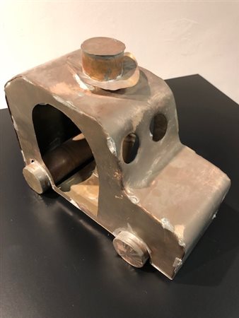 DALISI RICCARDO Potenza (Potenza) 1931 Bomb car Scultura in rame 22,00x12,00...