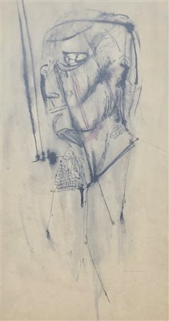 CASSINARI BRUNO Piacenza (Piacenza) 1912 Ritratto della madre China e...