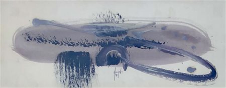 DANGELO SERGIO Milano (Milano) 1932 Senza Titolo 1960 Carta 15,00x39,00...