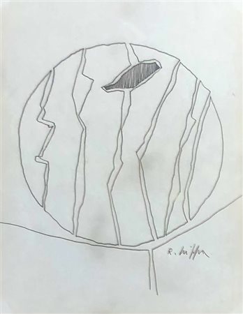 CRIPPA ROBERTO Monza (Milano) 1921 Senza Titolo Penna biro su carta...