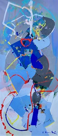 FRANCESCHINI EDOARDO Catania (CT) 1928 Senza titolo 1998 Olio su tela...