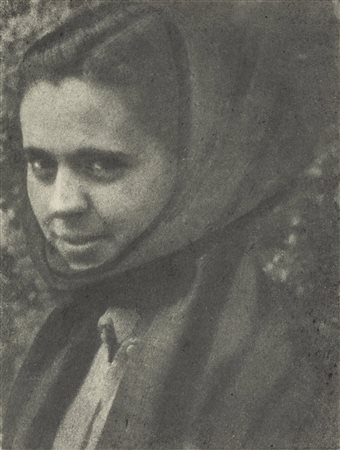 Domenico Riccardo Peretti Griva (1882-1962)  - Ragazza di Nuoro, years 1930