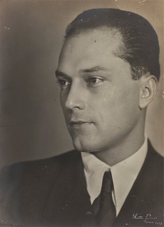 Ghitta Carell (1899-1972)  - Il compositore Mario Peregallo, years 1930