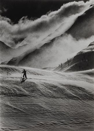 Riccardo Moncalvo (1915-2008)  - Sestrières, 1946