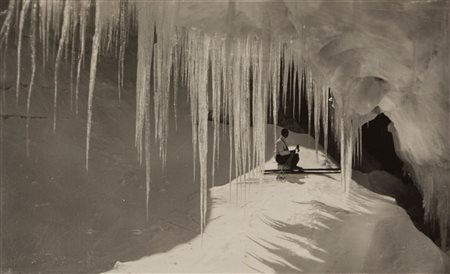 Thayaht (Firenze 1893-Marina di Pietrasanta 1959)  - Senza titolo (Paesaggio ghiacciato), years 1930