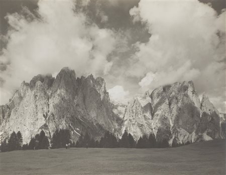 Fratelli Pedrotti (XX sec.)  - Dirupi di Larsec (Catinaccio), years 1930