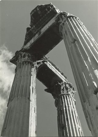 Bruno Stefani (1901-1976)  - Senza titolo (Tempio greco), years 1950