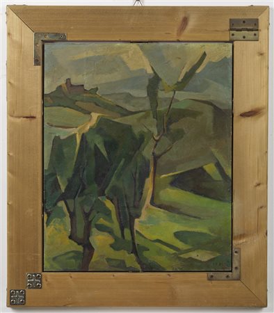 CRALI TULLIO (1910 - 2000) - Colline piemontesi (Verruia Savoia in Piemonte).