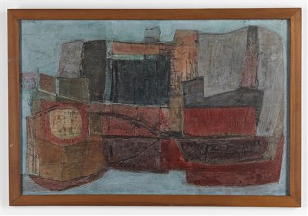 UNCINI GIUSEPPE (1929 - 2008) - Dalla serie Terre. Senza titolo.