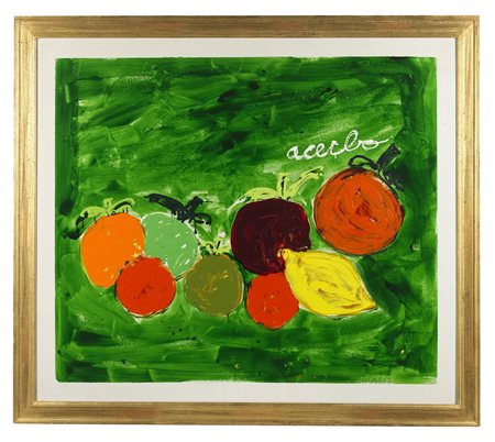 SCHIFANO MARIO (1934 - 1998) - Acerbo.