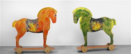 SCHIFANO MARIO (1934 - 1998) - Senza titolo.