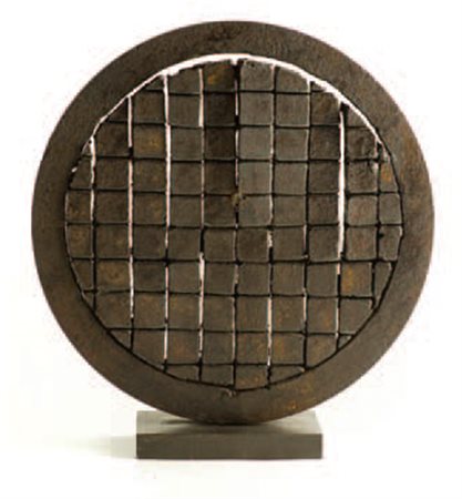 Giuseppe Spagnulo Grottaglie (Taranto), 1936 RUOTA, 1999 Ferro, cm 40x42....