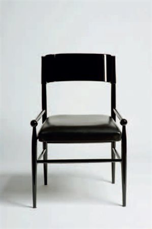 Gio Ponti POLTRONA, 1964 circa Prototipo prodotto da Knoll. In legno laccato...