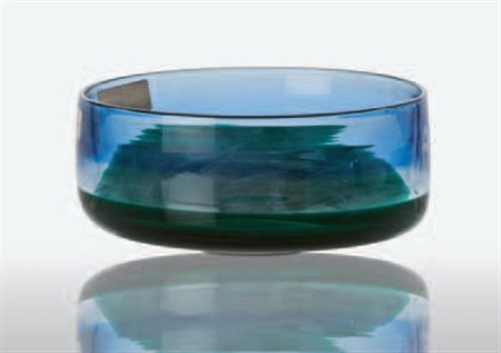 Timo Sarpaneva COPPA, 1989 - 1990 Prodotta da Venini. In vetro ad incalmo;...