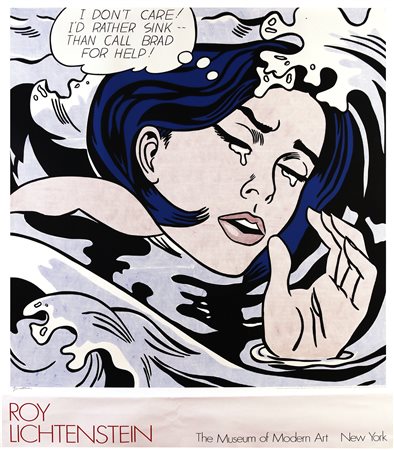 Roy Lichtenstein, Manifesto per il Museum of Modern Art, 1989