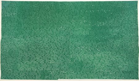 Alighiero Boetti, I mille fiumi più lunghi del mondo, 1983