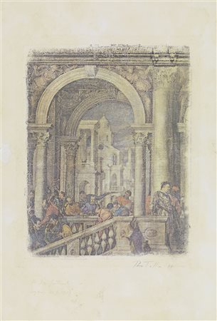 Mimmo Rotella, Senza titolo, 1974