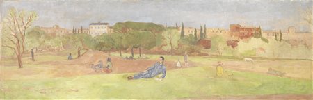 Orfeo Tamburi, Il poeta Sandro Penna, 1945