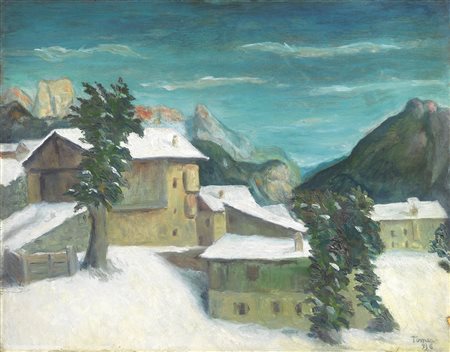 Fiorenzo Tomea, Neve in Cadore, 1936
