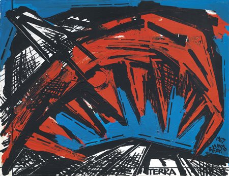 Vinicio Berti
Firenze 1921 - 1991
Scontro nel tempo, 1967