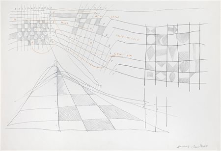Gastone Novelli
Vienna 1925 - Milano 1968
Alfabetario 7, 1962