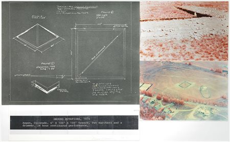 Dennis Oppenheim
Mason City 1938
Ground Mutations, 1970