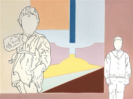 Renato Mambor
Roma 1936 - 2014
Le due età, 2007