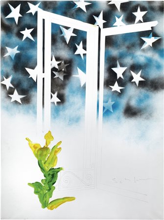 Mario Schifano
Homs 1934 - Roma 1998
Senza titolo, 1974-75