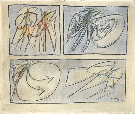 Achille Perilli
Roma 1927
L'allegro mondo, 1965