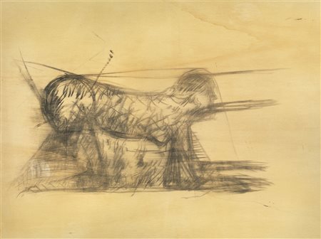 Gino De Dominicis
Ancona 1947 - Roma 1998
Studio per nudo, anni Novanta