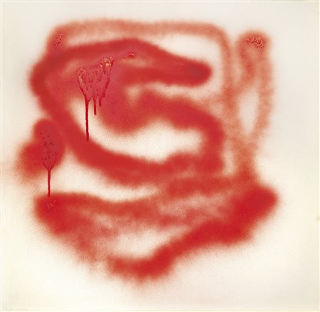 Gino De Dominicis
Ancona 1947 - Roma 1998
Spruzzo, 1971-72