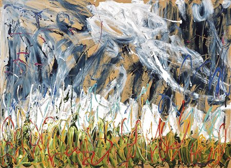 Mario Schifano
Homs 1934 - Roma 1998
Senza titolo, 1984