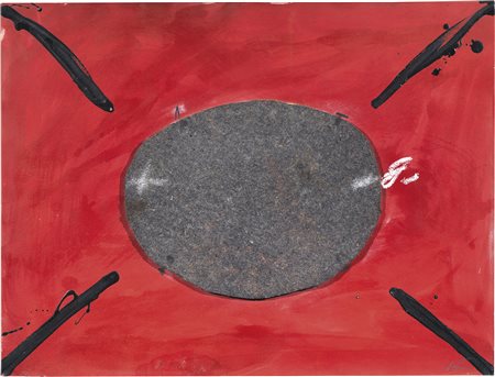 Antoni Tàpies
Barcellona 1923 - 2012
Serie «U no és ningú» N. 21, 1978