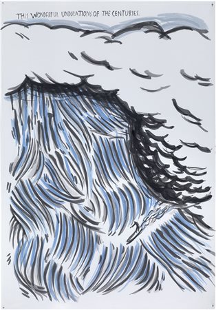 Raymond Pettibon
Tucson 1957
This Wonderful Undulations of the Centuries, 1992