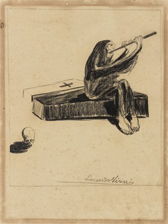  Lorenzo Viani, Illustrazione per le «Fole» di Enrico Pea, 1909