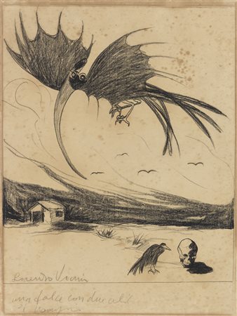 Lorenzo Viani, Illustrazione per le «Fole» di Enrico Pea, 1909 