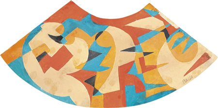 Giacomo Balla, Figura + spazio - paralume, 1918 ca.