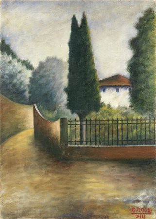 Ottone Rosai, Via San Leonardo, 1935