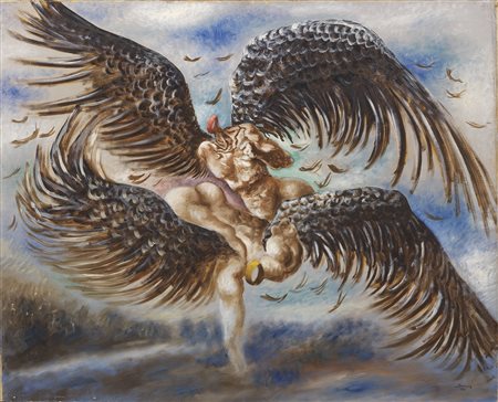 Alberto Savinio, Les Anges Batailleurs, 1930