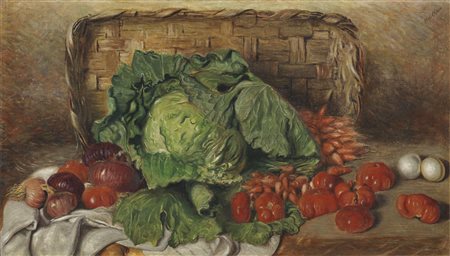 Giorgio de Chirico, Natura morta con ortaggi, prima metà anni Trenta