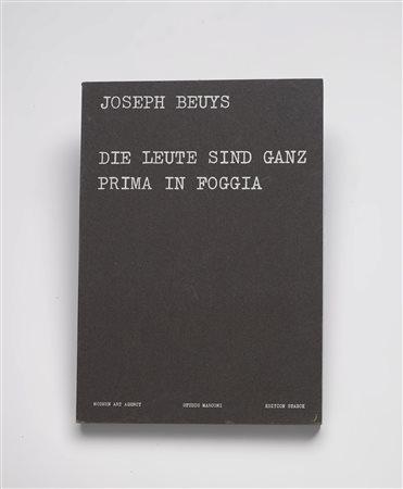 BEUYS JOSEPH (1921 - 1986) - Die leute sind ganz prima in Foggia.