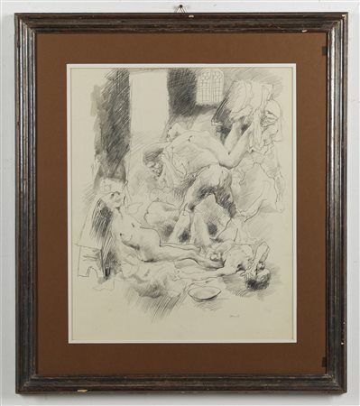 ATTARDI UGO (1923 - 2006) - Malati.