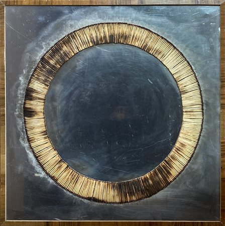 AUBERTIN BERNARD (1934 - 2015) - Dessin de feu circulaire.