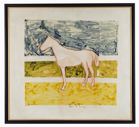 SCHIFANO MARIO (1934 - 1998) - Senza titolo.