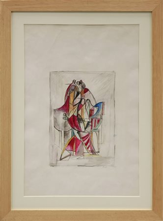 BASALDELLA MIRKO (1910 - 1969) - Composizione.