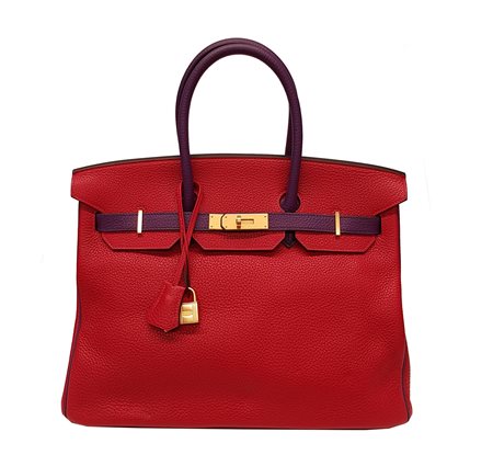 Hermès - Borsa Birkin Horse Shoe (Command Spéciale) 35 cm, 2012