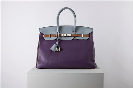 Hermès - Borsa Birkin Arlequin 35 cm, 2011