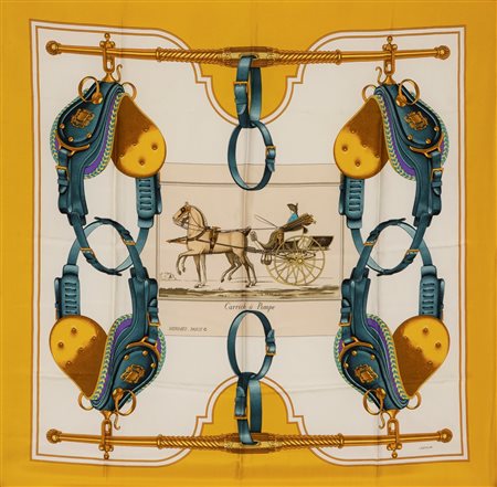 Hermès - Foulard Carrick à Pompes, 1973